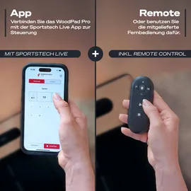 Sportstech WoodPad Pro Braun