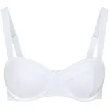 lscn by lascana Bikini-Top Damen Weiß 40 Cup C