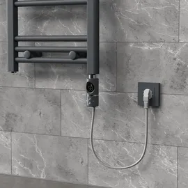 luxebath ML-Design Heizstab 900 W mit Thermostat und LCD-Display