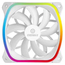 Enermax Technology ENERMAX SQUA RGB Computergehäuse Ventilator 12 cm weiß;