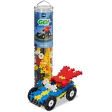 Plus-Plus Plus-Plus® 9604259 - GO, Auto Tube, 200 Bausteine, Konstruktionsspielzeug, bunt