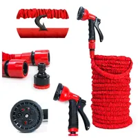 Grafner Grafner® 1/2" Flexibler Gartenschlauch 30 Meter rot inkl.