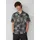 QS Kurzarmhemd mit All-over-Print Schwarz M