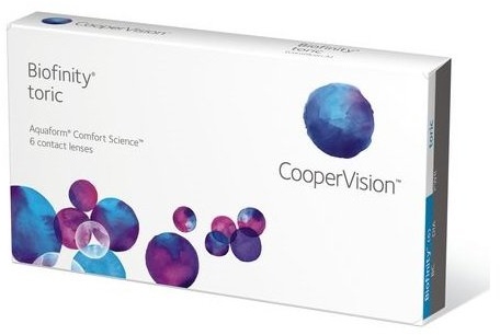 Preisvergleich Produktbild Coopervision Biofinity Toric, Monatslinsen