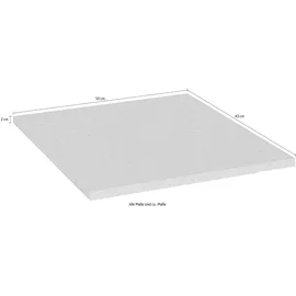 OTTO home Einlegeboden OTTO HOME "Onyx, aus FSC-zertifiziertem Holzwerkstoff, Made in Europe", beige (beige matt stoffdekor), B:43cm H:2cm T:50cm, Holzwerkstoff, Einlegeböden, Einlegeboden, jeweils 2 Stück, in den Breiten 43 oder 88cm