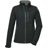 KILLTEC Damen Softshelljacke/Outdoorjacke mit Stehkragen KOS 264 WMN SFTSHLL JCKT, waldgrün, 42, 41317-000