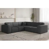 Fun Möbel Ecksofa Designersofa CELES PREMIUM in Stoff Scala