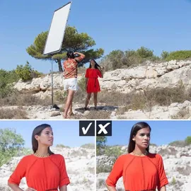 Manfrotto Skylite Rapid Cover Midi 1,5 m x 1,5 m 1,25 Stop Diffusor - LL LR81507R