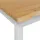 vidaXL Bartisch EKAI 112 x 70 x 91 cm Weiß
