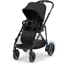 Cybex e-Gazelle S Moon Black (Black Frame), Schwarz