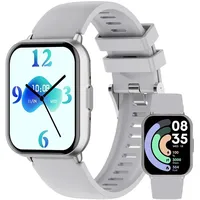 Smartwatch, Smartwatch Damen Herren, 1.83" HD Fitness Tracker Uhren für Android IOS, Wasserdicht Pulsmesser Schrittzähler Aktivitätstracker