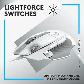 Logitech G502 X Weiß 910-006146