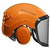 Pfanner Protos Integral Forest Forsthelm G16 F39 alle 24 Farben Forst Schutzhelm - Orange