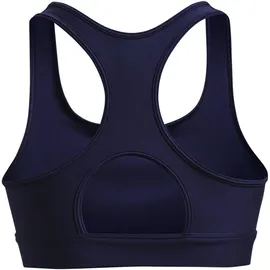 Under Armour HeatGear Armour Mid unwattierter Sport-BH Damen 410 midnight navy/white XS