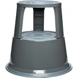 Alco Rollhocker aus Metall grau