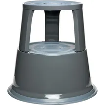 Alco Rollhocker aus Metall grau