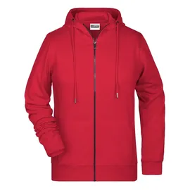 James & Nicholson Ladies' Zip Hoody | red L