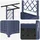 vidaXL Hochbeet mit Rankgitter und Dach 164 x 40 x 123 cm Grau