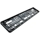 PRASCO Kennzeichenhalter hinten, verchromt, chrom