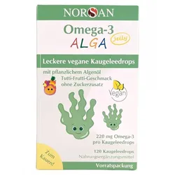 NORSAN Omega-3 ALGA Jelly Vegan (120St)