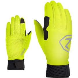Ziener IRONIKUS Freizeit- / Funktions- / Outdoor-Handschuhe | Gore-Tex Infinium, Touch, Soft-Shell, Poison Yellow, 6,5