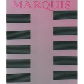 Efalock Professional Haarklemme Marquis, 4 cm, schwarz, 1er Pack, (1x 100 Stück)