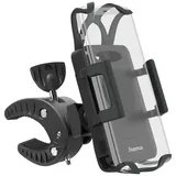 Hama Fahrrad-Handyhalterung Strong 360 Grad drehbar Schwarz/Blau