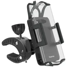 Hama Fahrrad-Handyhalterung Strong 360 Grad drehbar Schwarz/Blau