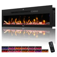 Tronitechnik Wandkamin schwarz