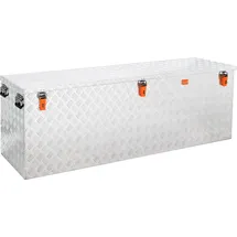 AluBox Aufbewahrungsbox Aluminium 1800 cm x 650 cm x 670 cm Silber