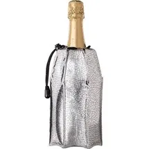 Vacu-Vin Champagnerkühler 38855636, Kunststoff, Flexible Kühlmanschette, 16 x (H)24 cm