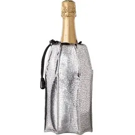 Vacu-Vin Champagnerkühler 38855636, Kunststoff, Flexible Kühlmanschette, 16 x (H)24 cm