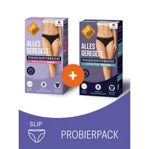 NUR DIE Alles Geregelt Damen Perioden-Slip 2er Pack