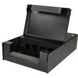 Logilink Konsolidierungspunkt-Gehäuse 4 Port schwarz