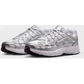 Nike P-6000 Damen White/Black/Metallic Silver 36,5