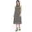 Betty & Co Neckholderkleid Sommerkleid Braun/Schwarz 44