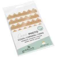 Goldbuch Fotoecken 83084 Crea kraft 252 St.