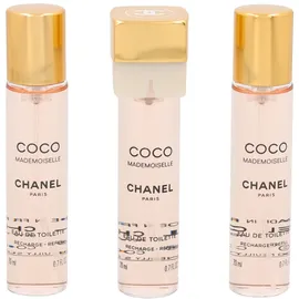 Chanel Coco Mademoiselle Eau de Toilette Nachfüllung 3 x 20 ml