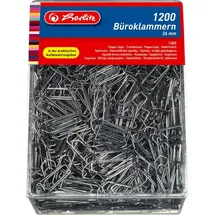 Herlitz Büroklammer 26mm verzinkt 1200 Stück