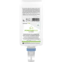 Paul Voormann GmbH Pevafoam ECO Schaumseife, unparfürmiert 490180 - 1 Liter Care&Clean Flasche,
