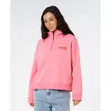 Rip Curl Stehkragenpullover Surf Puff Pink L