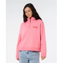 Rip Curl Stehkragenpullover Surf Puff Pink L