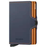 Secrid Twinwallet Portemonnaie night blue-orange