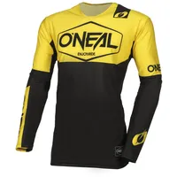 O'Neal Oneal Mayhem Hexx Langarm-t-shirt - schwarz-gelb, / Yellow