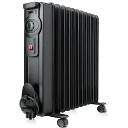Black&Decker Bxra2000E Elektroheizung 2000W Ölradiator Heizung schwarz