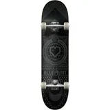 Centrano Unisex – Erwachsene Blueprint Home Heart Skateboard Komplettboard, Mehrfarbig, 8.25"