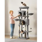 Songmics FEANDREA Kratzbaum XL-XXL 57 x 175 x 45 cm grau