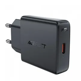 COFI 1453 Acefast A65 Ladeadapter PD 20W GaN USB-C Wandladegerät – Schwarz