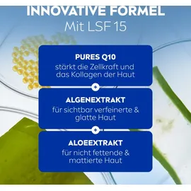 NIVEA Q10 Anti-Falten Porenverfeinerung Tagescreme mit Sonnenschutz 50 ml