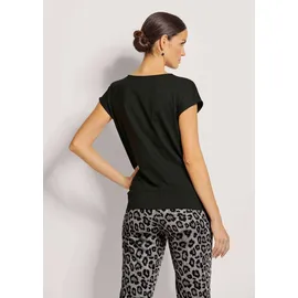 Madeleine Ärmelloses Shirt mit Strass-Steinen in schwarz | Gr.: 38